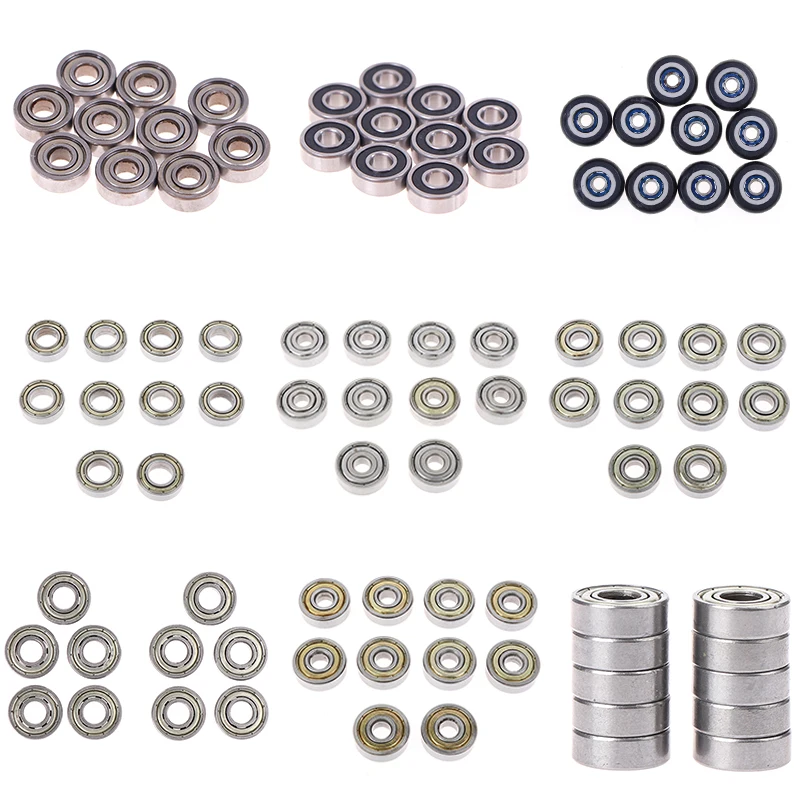 

Ball Bearings Groove Pulley Bearing Used In Rail Track Linear Motion System Ball Bearing Hardware Miniature 6000ZZ 625ZZ 608ZZ