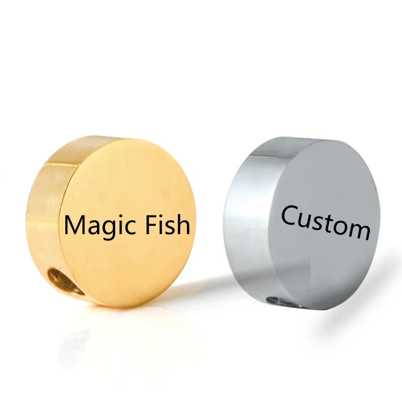 5 шт. бусины из нержавеющей стали для изготовления ювелирных изделий | Украшения и