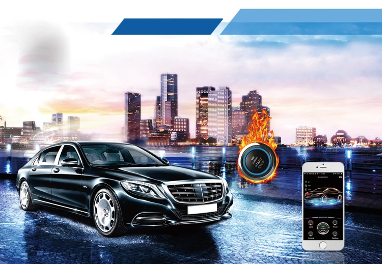 CARDOT 2g Gsm gps дешевый pke дистанционный стартер двигателя старт стоп Автозапуск без ключа умный Автосигнализация