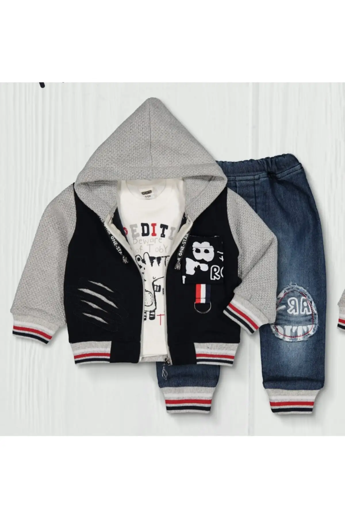 

3 шт., детский хлопковый кардиган для новорожденных девочек и мальчиков Команда