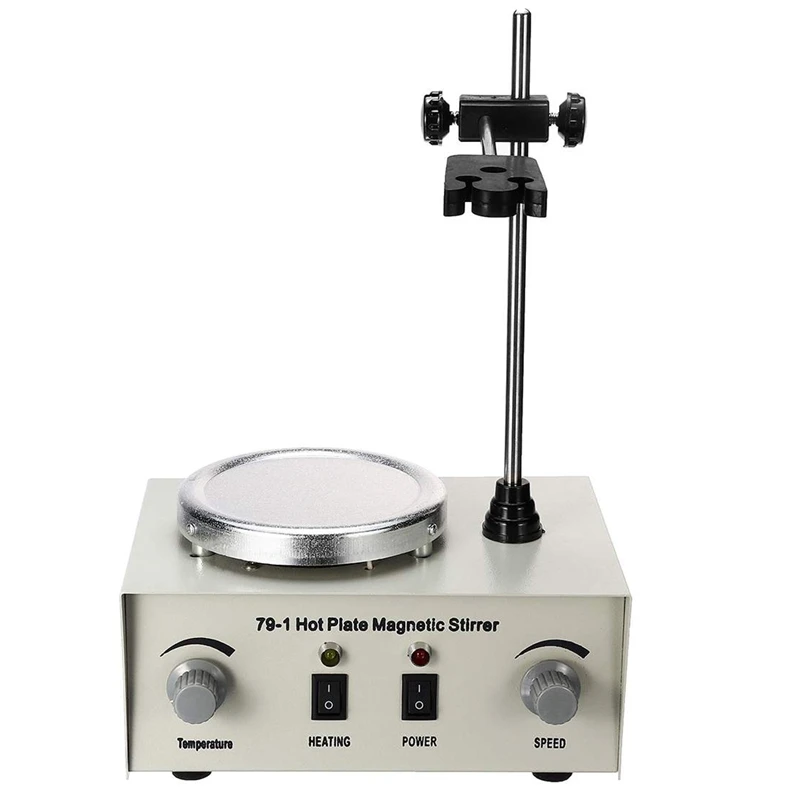 

Heating netic Stirrer Lab Mixer Machine 1000Ml Hot Plate netic Stirrer Lab Dual Control Mixer for Stirring EU Plug