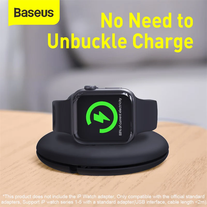 Держатель зарядного устройства Baseus для Apple Watch Series 1 2 3 держатель умных часов