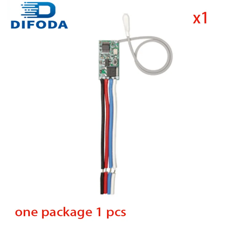 5 шт. Универсальный беспроводной пульт дистанционного управления 433 МГц 1CH RF