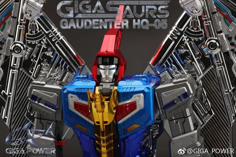 Gigapower GP HQ-05R HQ05R Gaudenter Swoop Blue Chrome Version Transformation Action Figure | Игрушки и хобби