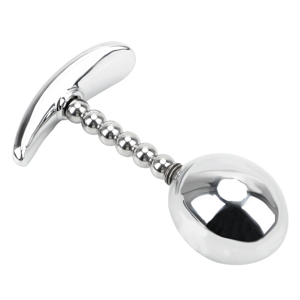 Оло из нержавеющей стали массажер простаты Анальная пробка Вагина Кегеля мяч