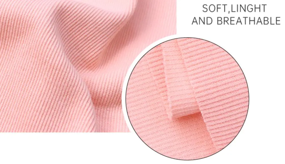 Хлопковая эластичная трикотажная трубка 2x2 в рубчик 47 цветов длина 7 8 дюйма 20x110 см