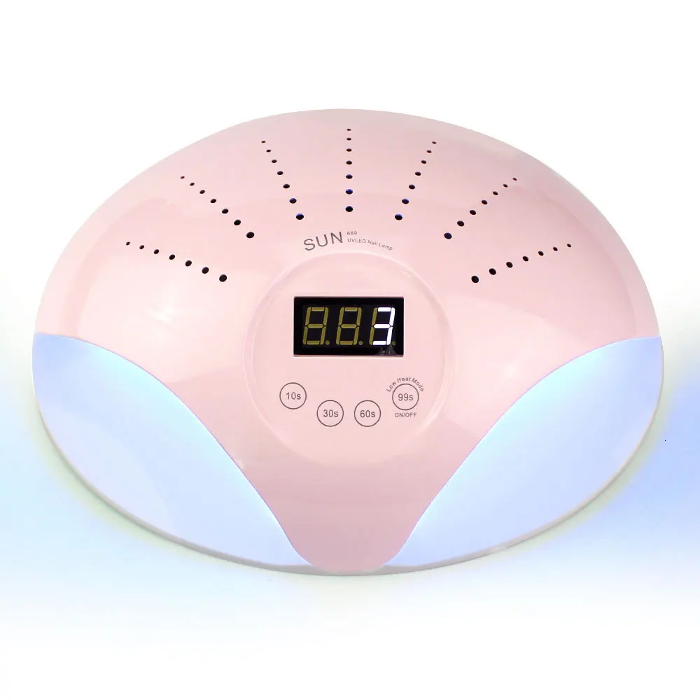 pink colour 48 Вт Светодиодный светильник высокой мощности Сушилка для ногтей быстроотверждаемый гель-светильник Светодиодный УФ-лампы для всех гелей с датчиком маникюрные инструменты для ногтей - Цвет: pink colour