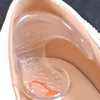 2 пары силиконовый Обувь на высоких каблуках стелька вкладыш подушки стопы защита пятки Лайнер