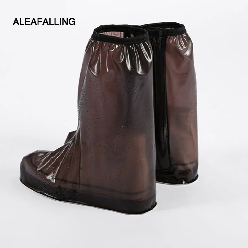 Сапоги Aleafalling женские и мужские непромокаемые однотонные водонепроницаемые