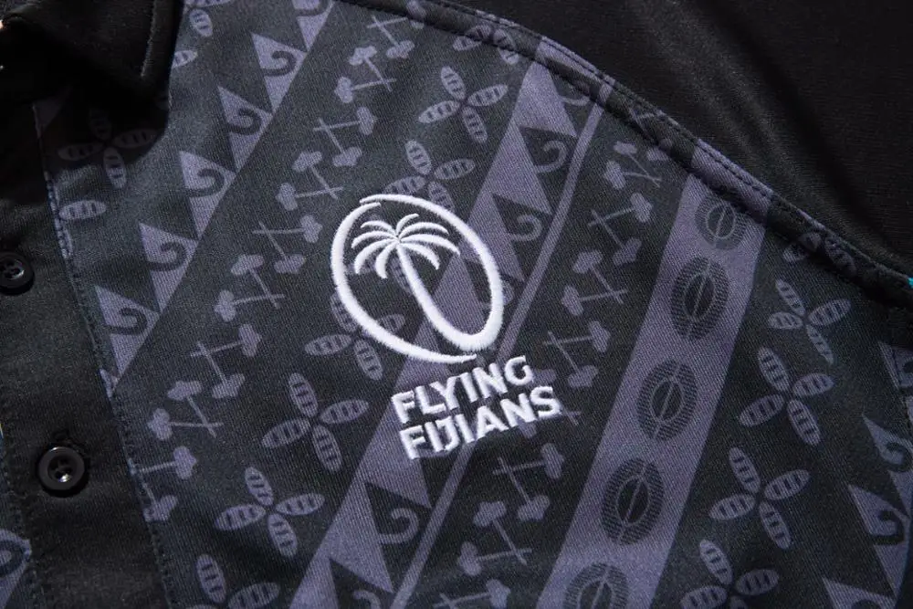 

2020 FIJI Souvenir Edition MEN'S Rugby Jersey Sport Shirt S-5XL