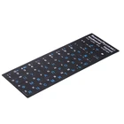 Защитные наклейки на клавиатуру для настольного ноутбука, ПВХ, красочный матовый