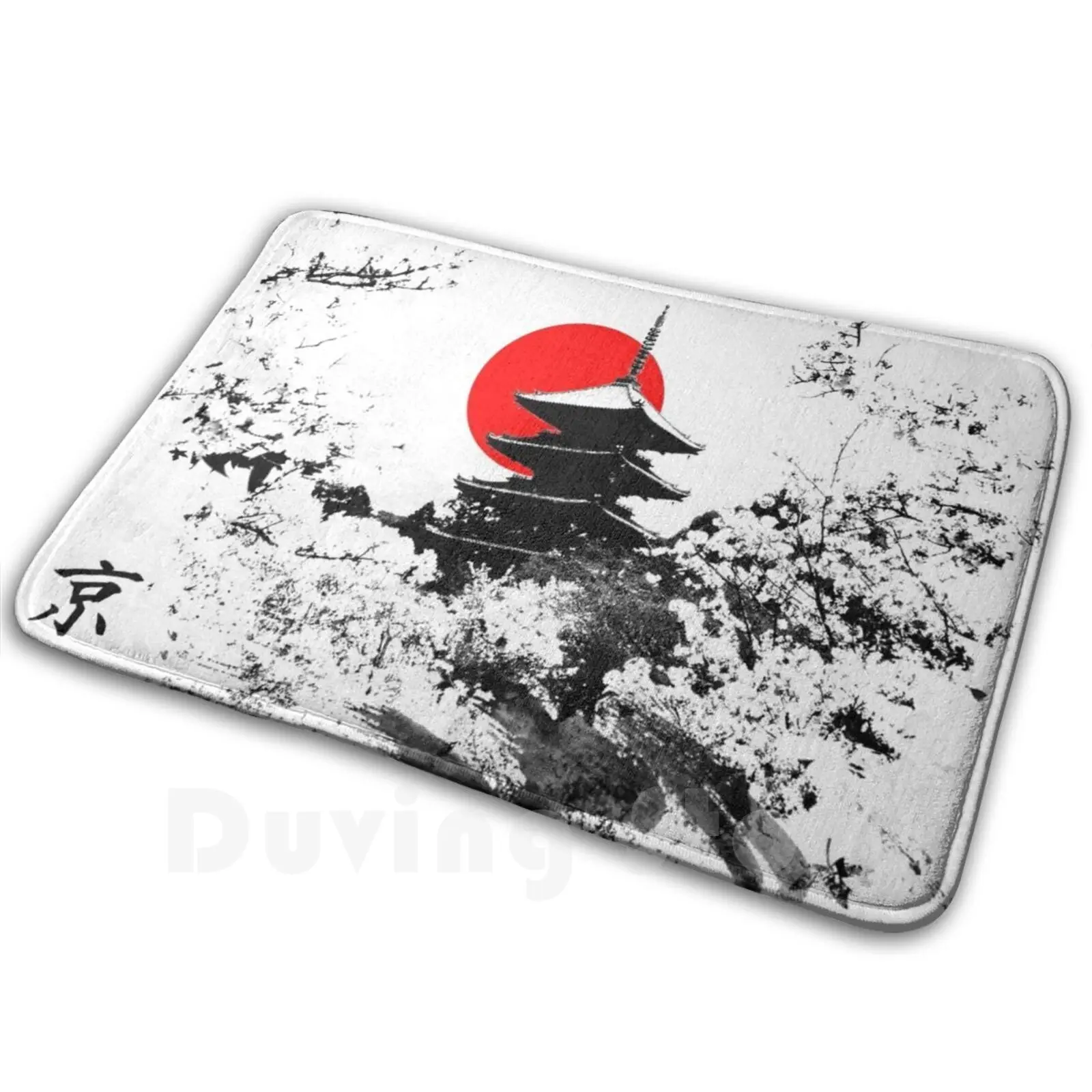 Коврик с изображением старой столицы в киоте коврик Противоскользящие коврики