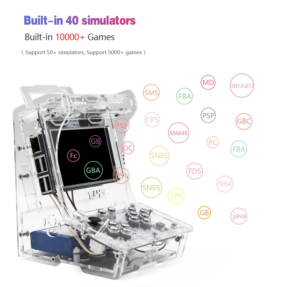 Игровая консоль pi Boy XXL 3 5 дюйма многофункциональная портативная игровая в стиле