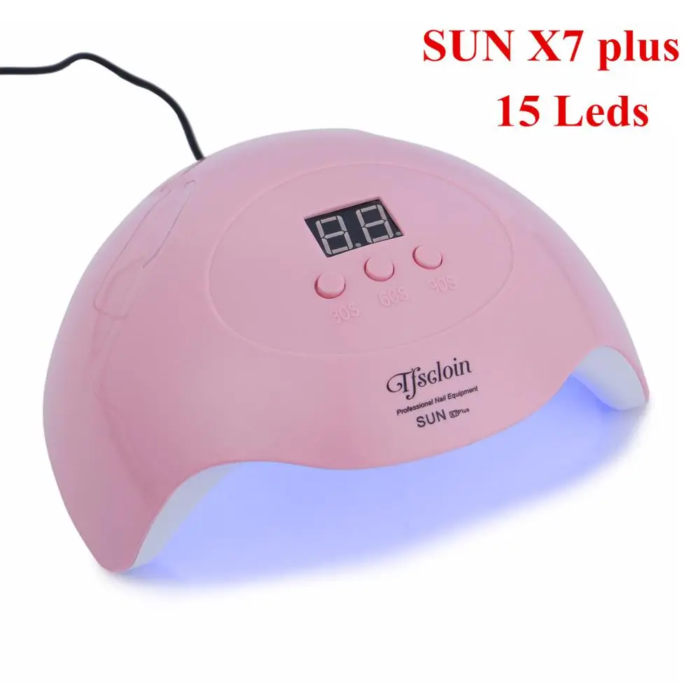Новинка УФ лампа мощностью 36/30 Вт для всех видов гель лака отверждаемая с быстрой