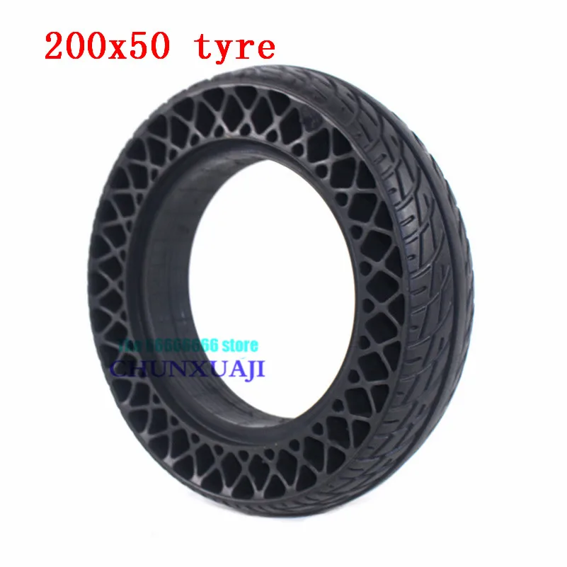 Новое обновление 200x50 8x2 твердые шины для 8 дюймового электрического скутера
