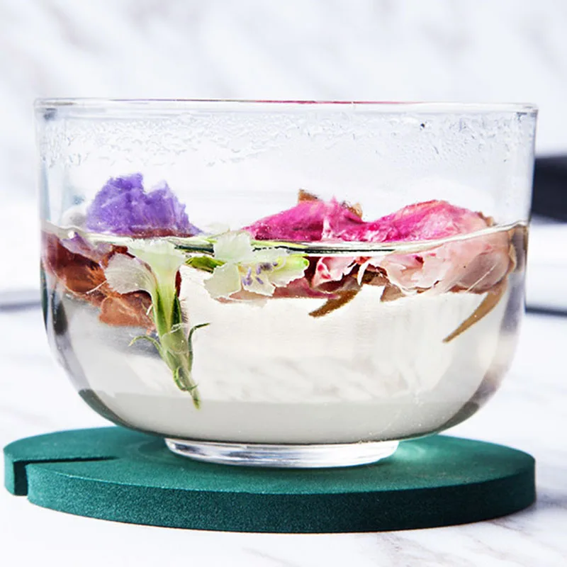 Новый Корк изоляции Симпатичные Новинка кружка в форме кактуса коврик набор дома