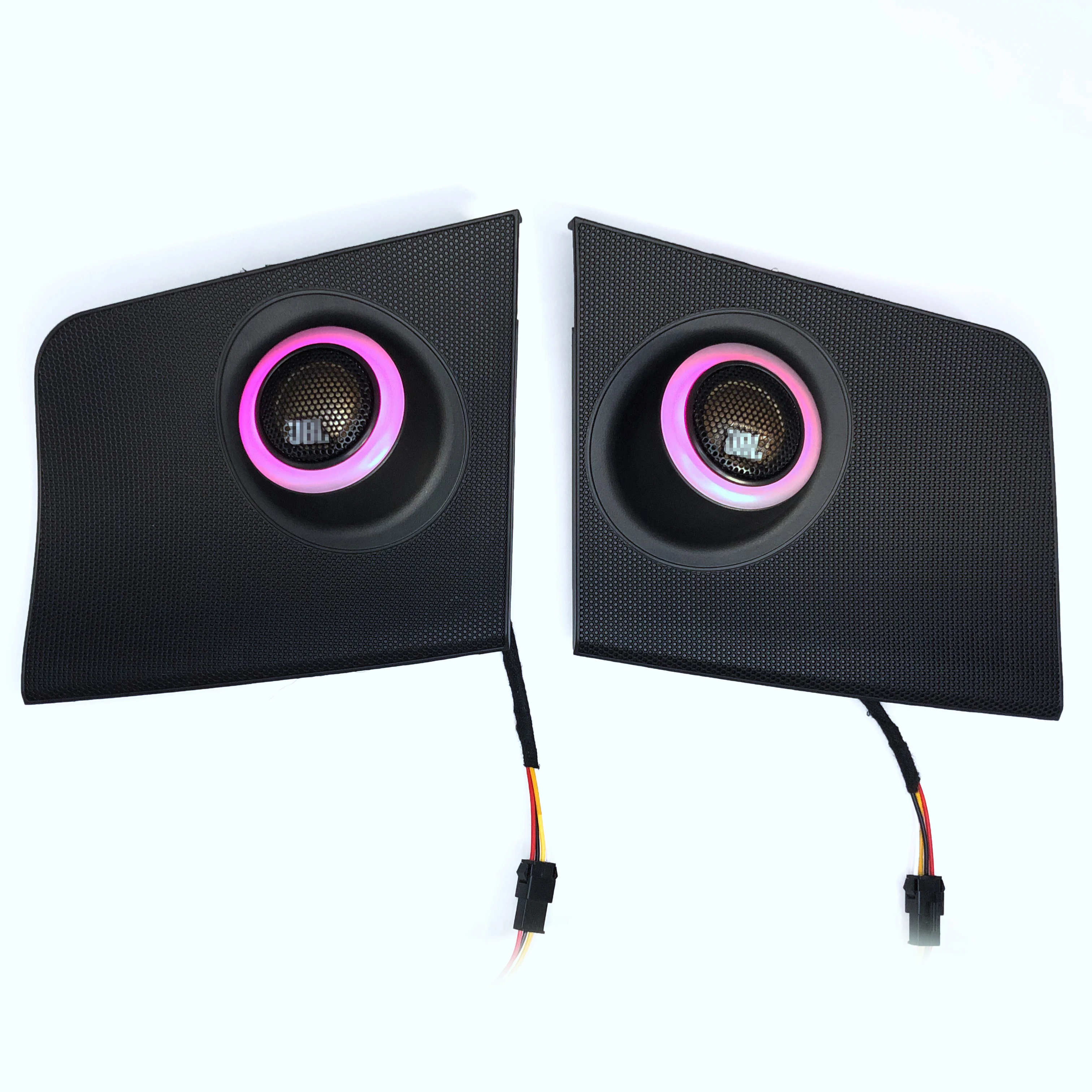 

TOYOTA special car audio tweeter front door A-pillar triangle cover non-destructive luminous ambient light mobile APP control
