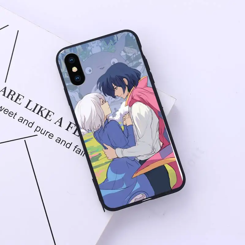 

Anime Howl's Howls Moving Castle Phone Case for iPhone 11 12 pro XS MAX 8 7 6 6S Plus X 5S SE 2020 XR