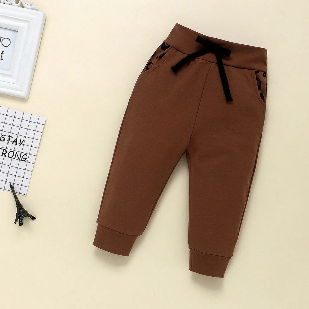 Футболка с леопардовым принтом для маленьких девочек и мальчиков свитер пальто