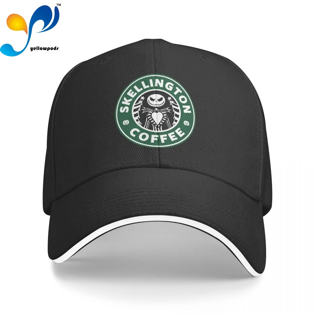 

Skull Drinkware Jack Skellingto Men's New Baseball Cap Fashion Sun Hats Caps for Men and Women