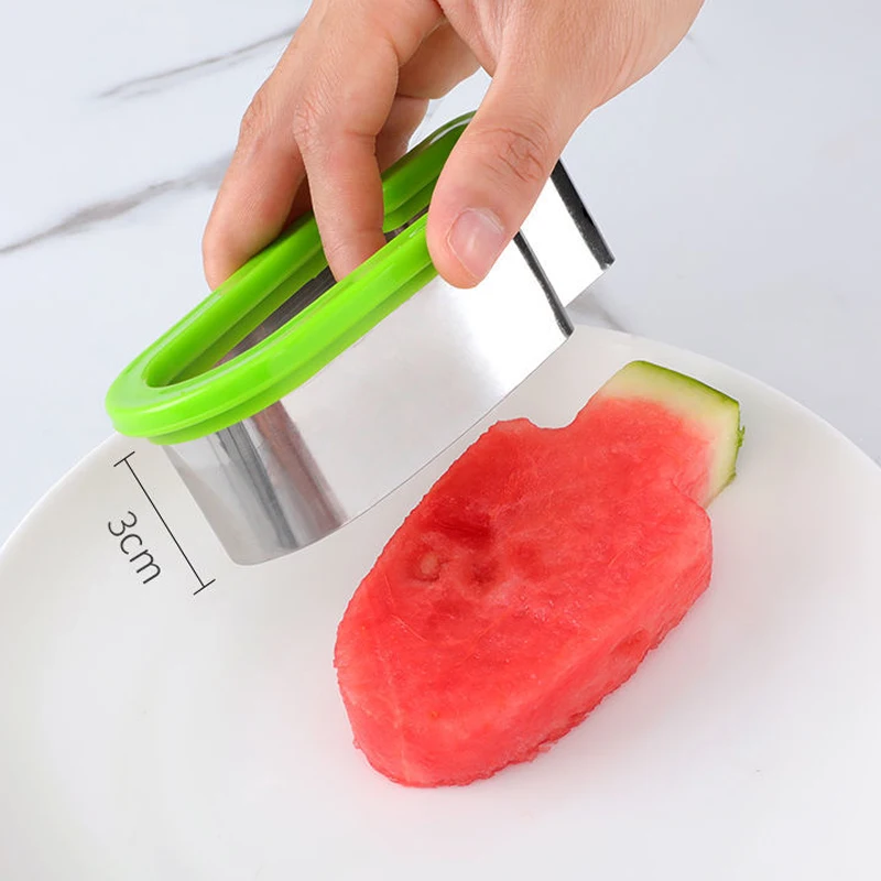 

Ice Cream Shape Watermelon Slicer Melon Cutter Mold Tool Melon Cutter Mold Tool Melon Cutter Mold Kitchen Tool