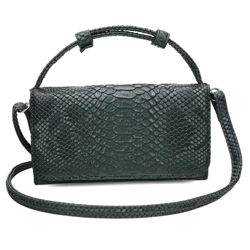 Новое поступление 2020 сумка для мобильного телефона из змеиной кожи Женский