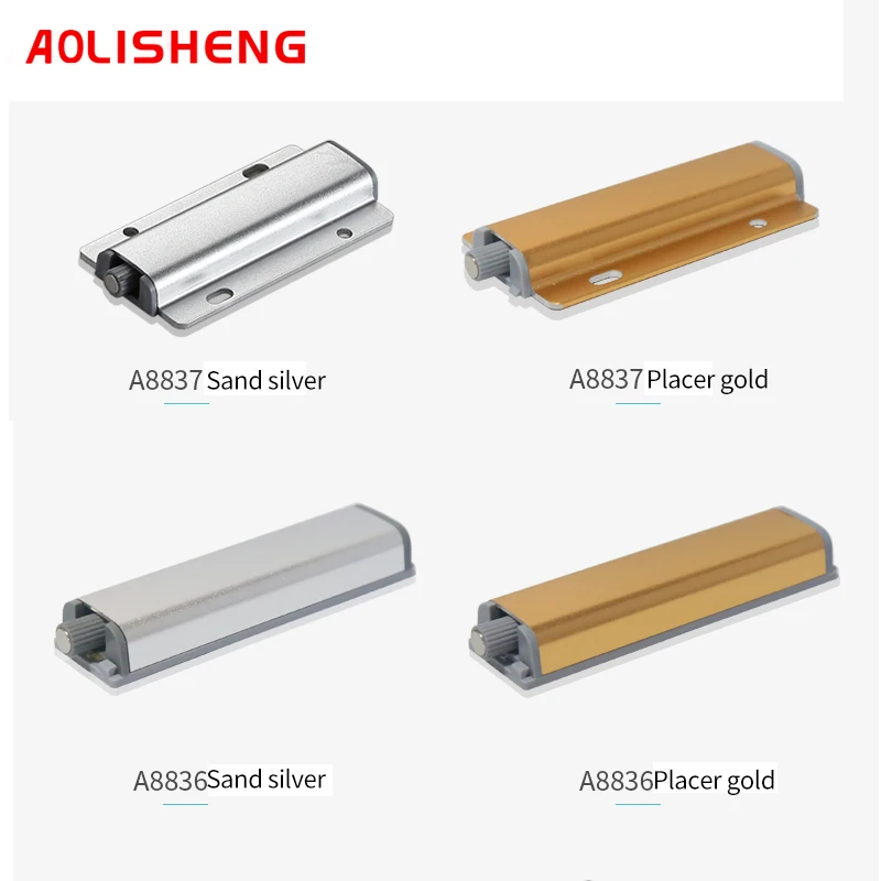 AOLISHENG Мебель Шкаф Дверь шкафа отскок Hands Free невидимый пружинный