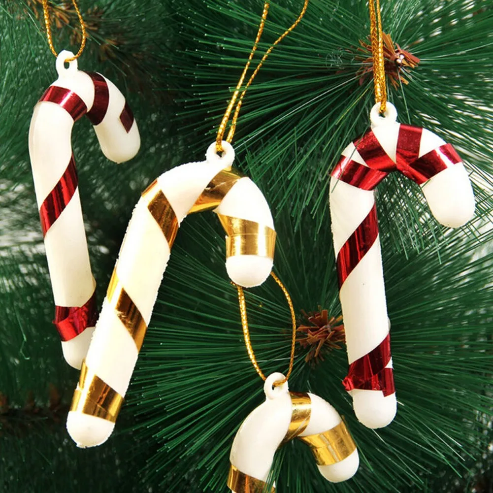 

Christmas Canes Christmas Tree Decorations Ornaments Home Party Decoration Home Decor Candy Cane Party New Year Accessories
