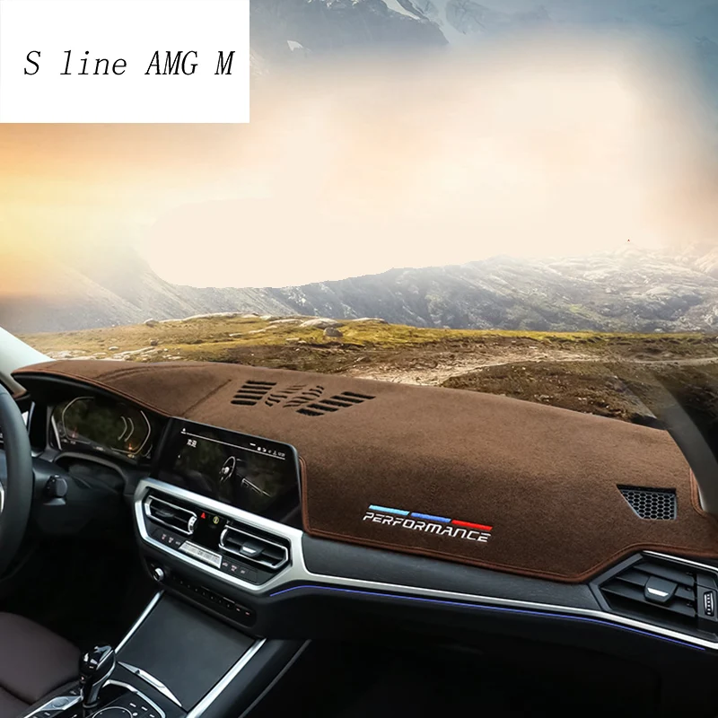 Автомобильный Стайлинг приборной панели коврик защитная накладка Тени Чехлы