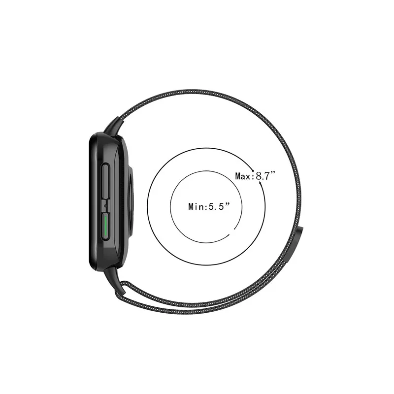 Magnetic Loop Strap For Oppo Watch 1 41mm 46mm SmartWatch Band Oppo Watch 2 42mm Replacement WristBand Bracelet Belt Correa