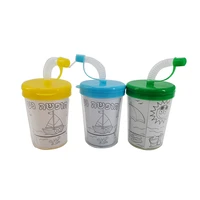 mug coffee cup water cup can be painted on the cup adult children fun decompression education painting handmade toys