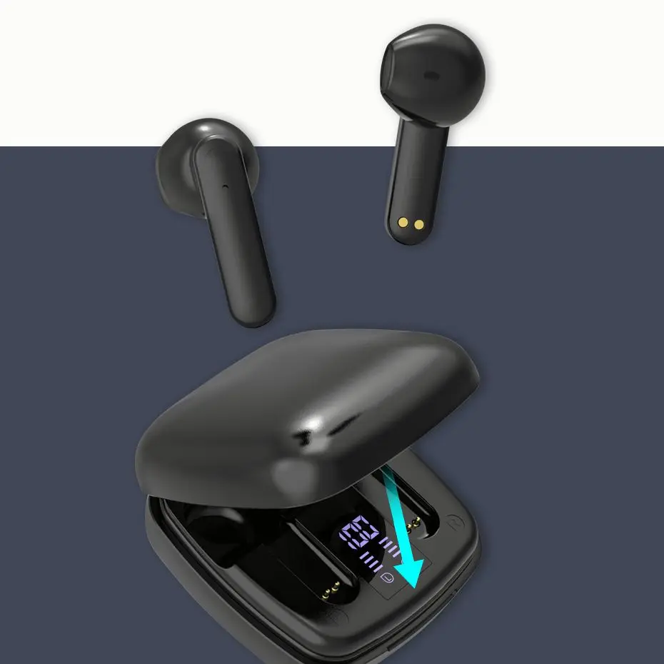 

TWS-стереонаушники с поддержкой Bluetooth 5,1 и зарядным футляром на 3500 мА · ч