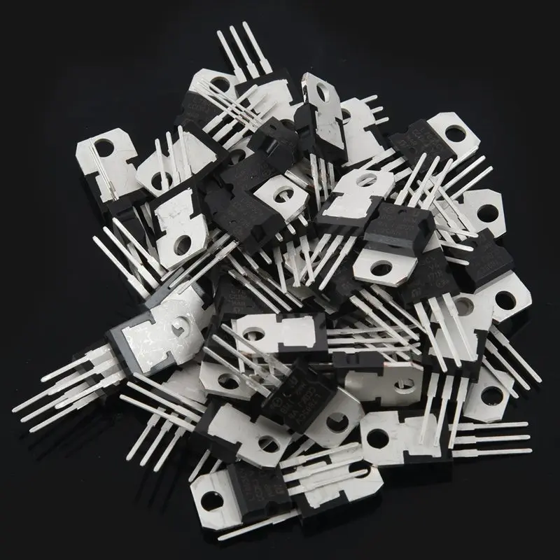 HTHL-50pcs LM7805 L7805 7805 TO-220 Voltage Regulator IC new | Обустройство дома