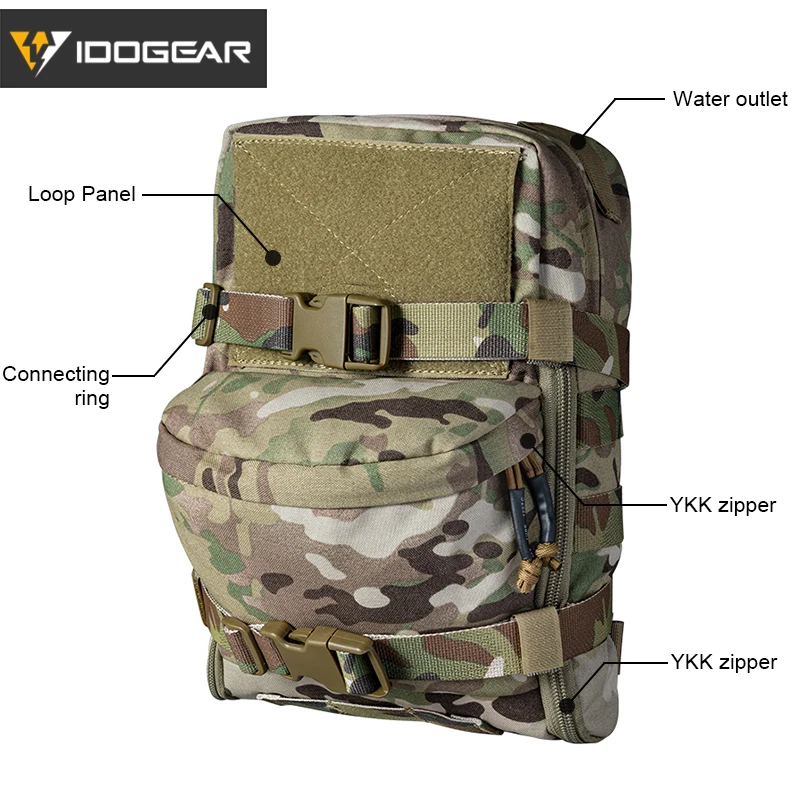 IDOGEAR рюкзак для гидратации штурмовые сумки Molle мини тактические военные уличные