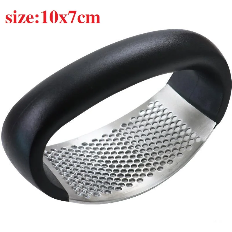 

Kitchen Accessories Stainless Steel Garlic Press Manual Garlic Grinder Grater Ginger Press Garlic Chopper Crusher Kitchen Gadget