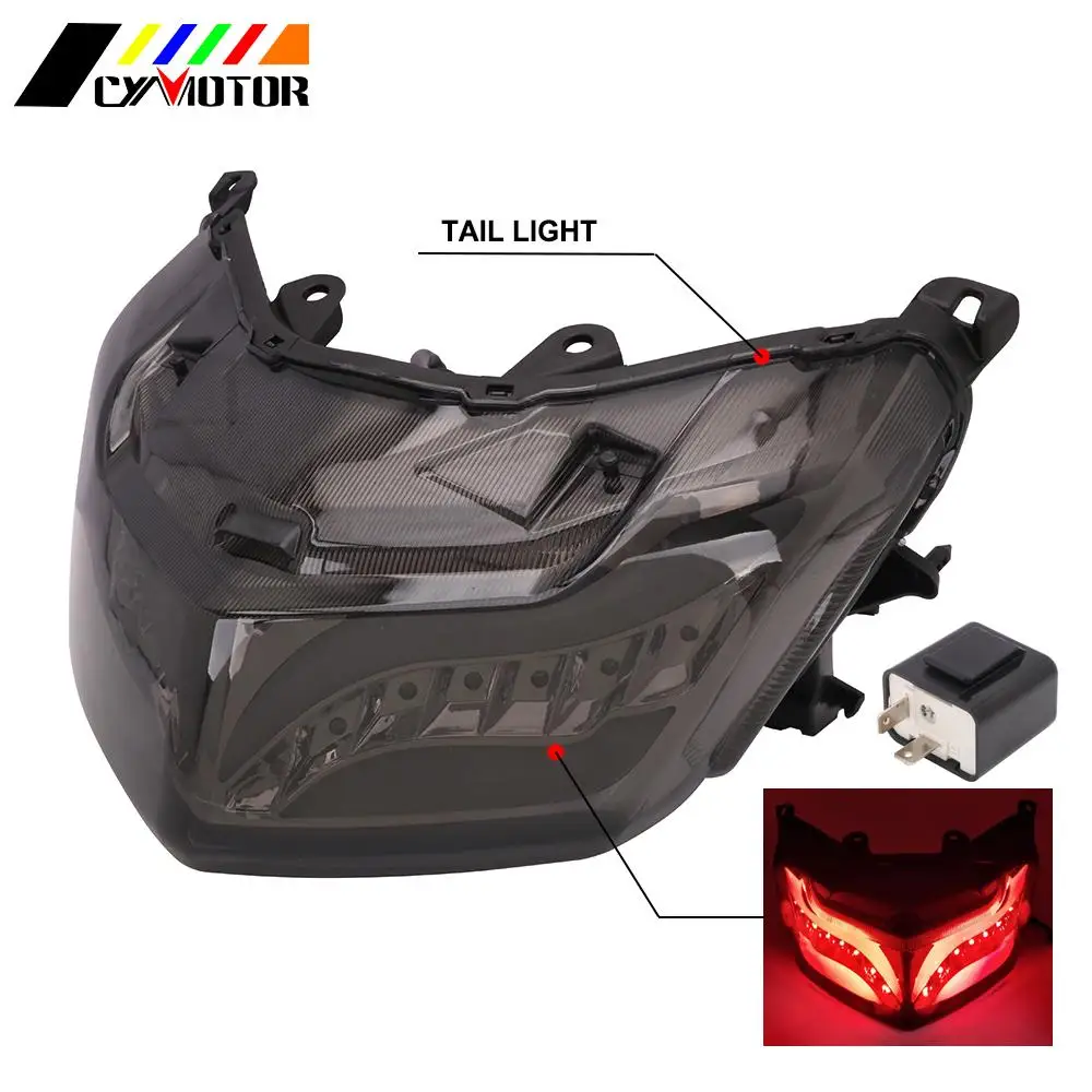 

Motorcycle LED Tail light Lamp Taillight Rear Turn Signal Scooter Lamp For YAMAHA N-MAX NMAX 155 NMAX155 2016 2017 2018 2019