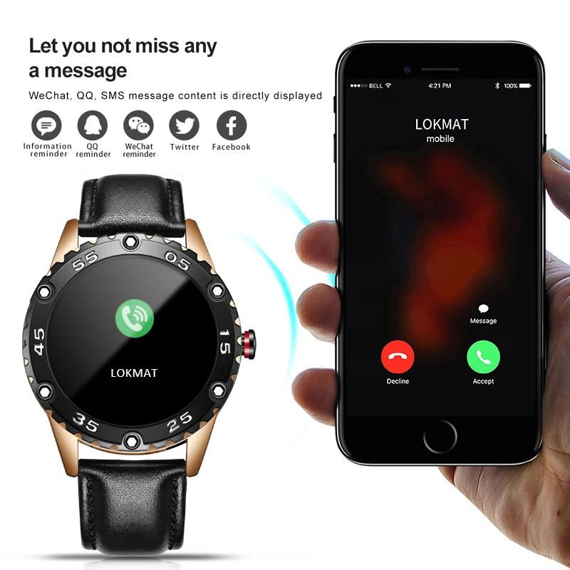 LIGE 2020 новые умные часы мужские спортивные фитнес Смарт-часы IP67 водонепроницаемые