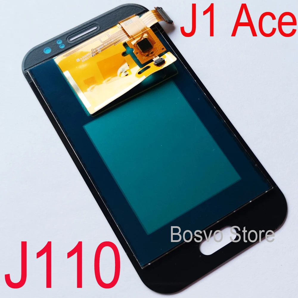 Оптовая продажа 10 шт./лот для Samsung J1 Ace J110 ЖК экран с сенсорным дигитайзером в
