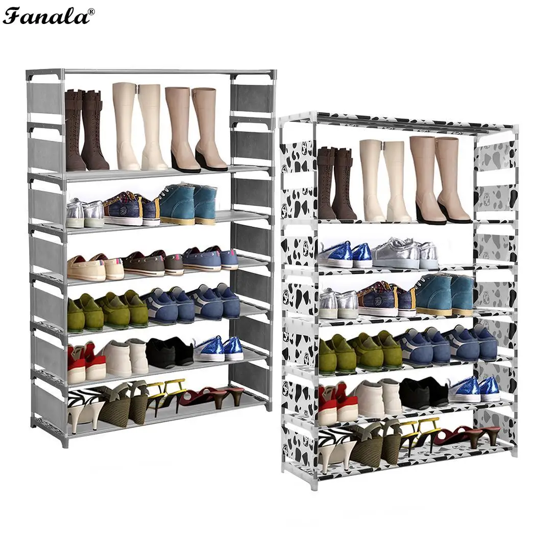 8 слоев 32 пары полка для обуви чехол органайзера шкаф дома гостиная сделай сам