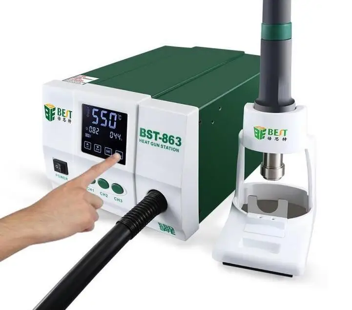 Ремонтная станция горячего воздуха без свинца 1200 Вт интеллектуальный цифровой