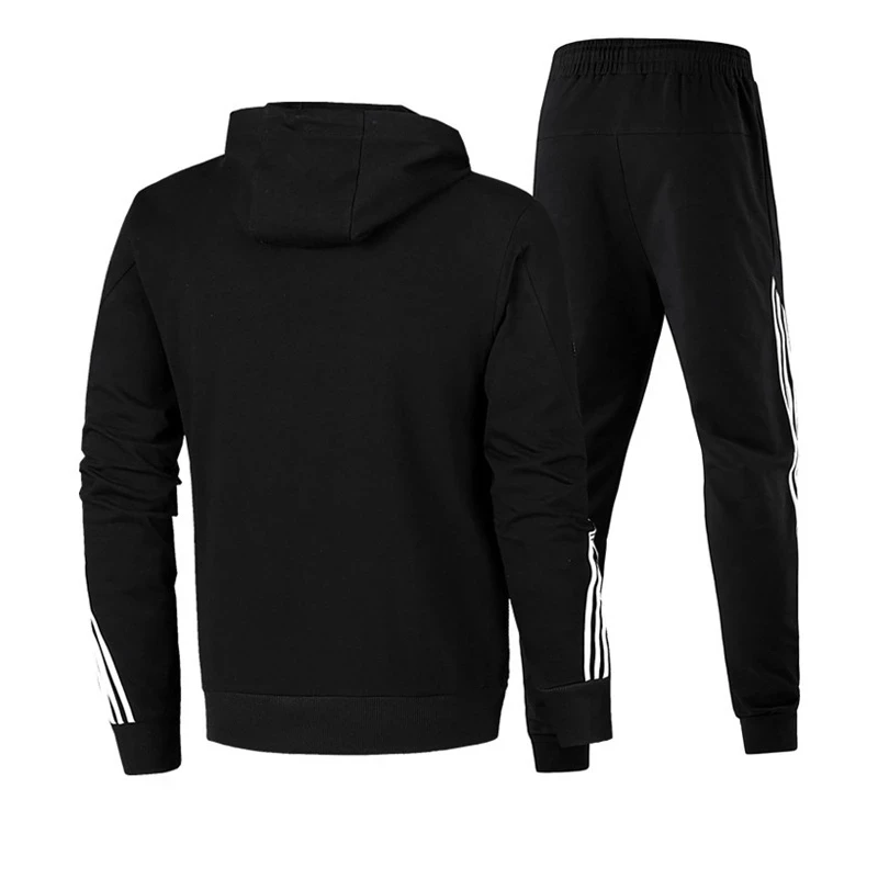 

Spring men's sportswear 2-piece hoodie + pants sports casual suit men's sweater zipper men's suit sportswear