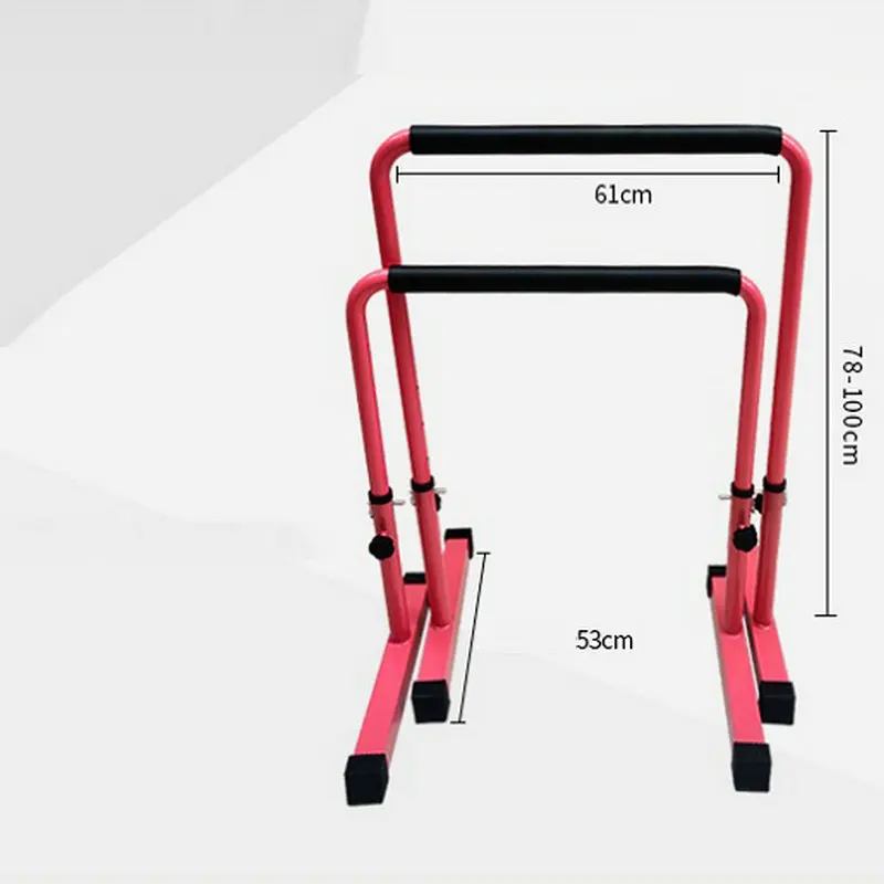 

Versatile Push Up & Dip Bars for Strength Workouts, Upper Body Exercise Equipment Parallel Bars for Home Gym Training