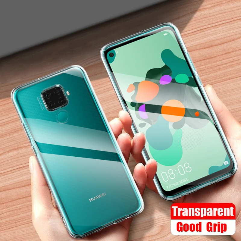 Для huawei mate 30 Lite чехол Slim Fit прозрачный термопластичный полиуретан силиконовый