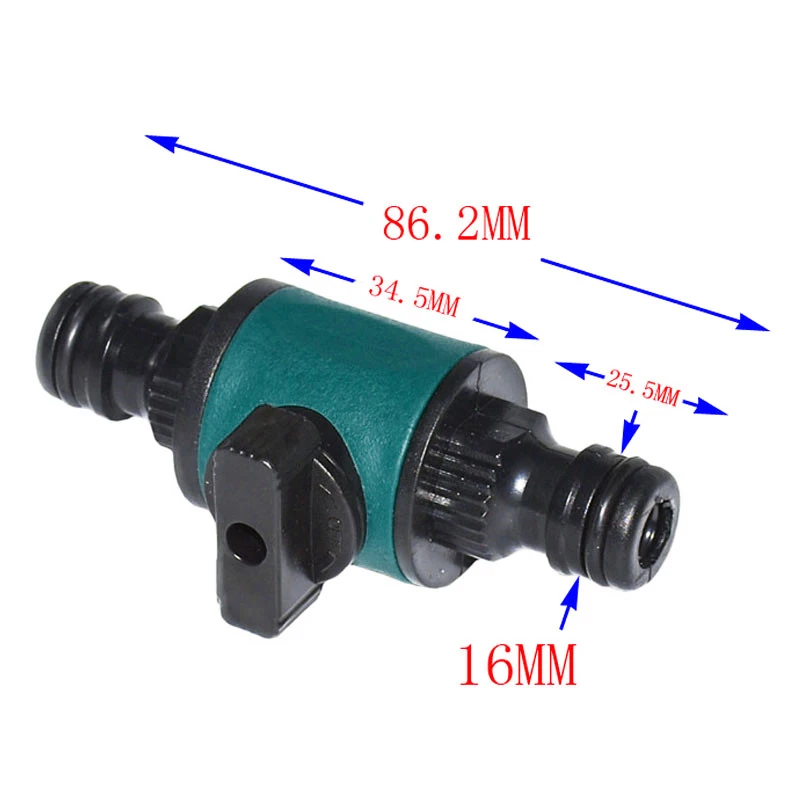 Садовый оросительный клапан с 16 мм быстроразъемным шлангом длиной трубы фитинги