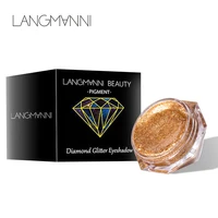 langmanni diamond minerals eyeshadow longer lasting liquid eyeshadow cream shimmer eyeshadow pigment waterproof eye makeup