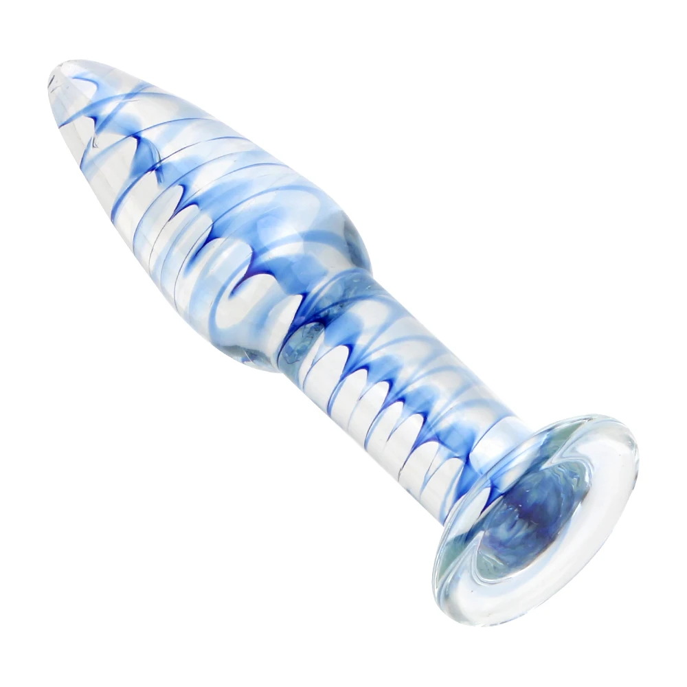 OLO Adult Products Sex toys for Women Transparent Butt plug Female Masturbation Crystal Dildo Glass Anal Plug | Красота и здоровье