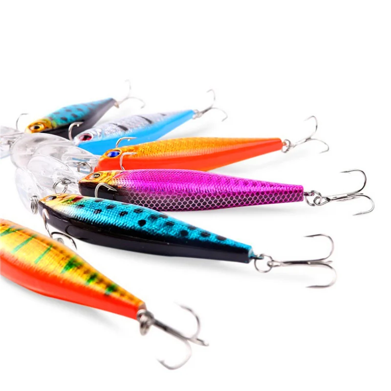 10 шт./компл. 9 5 см Жесткая приманка гольян рыболовные приманки окунь пресная и