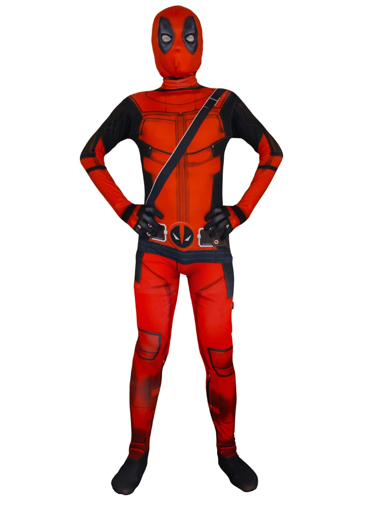 Детская одежда Дэдпул Карнавальный костюм для взрослых Головные Уборы Костюм