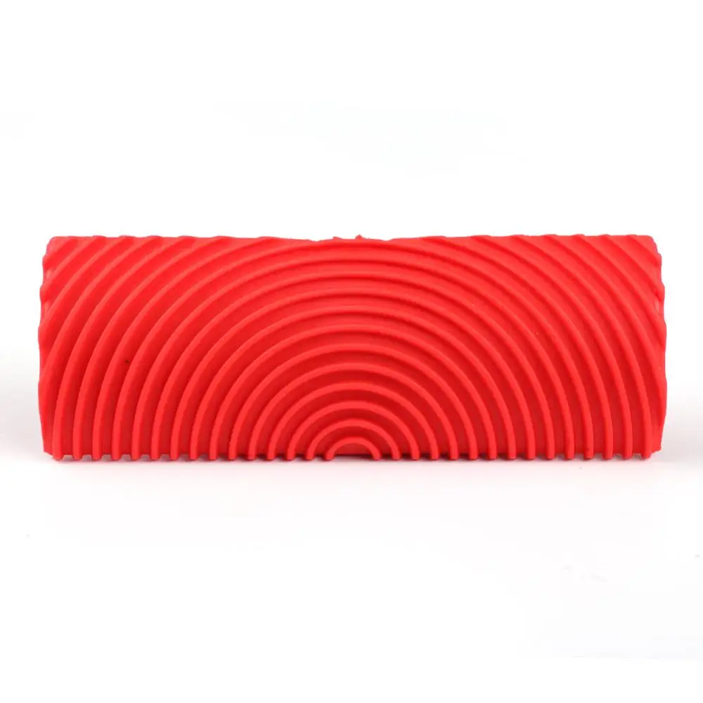 2 шт. резиновый инструмент для рисования древесины имитация дерева узор текстура