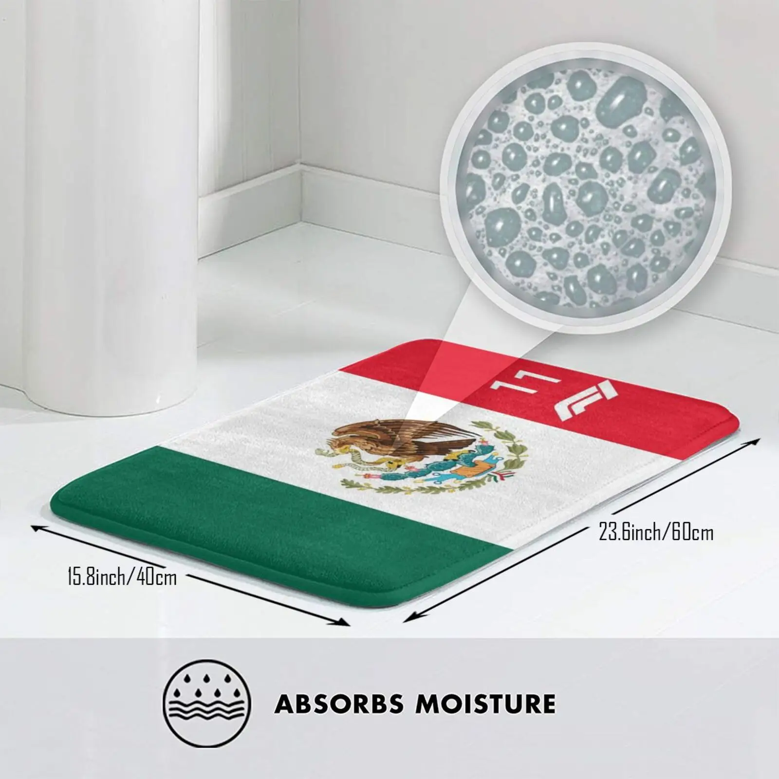 Мексиканский коврик Checo Перес для водителя мягкий шако гоночная точка Мексика